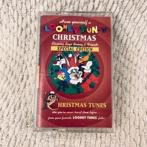 Vintage Warner Bros Looney Tunes Holiday Cassette Tape Have Yourself A Christmas